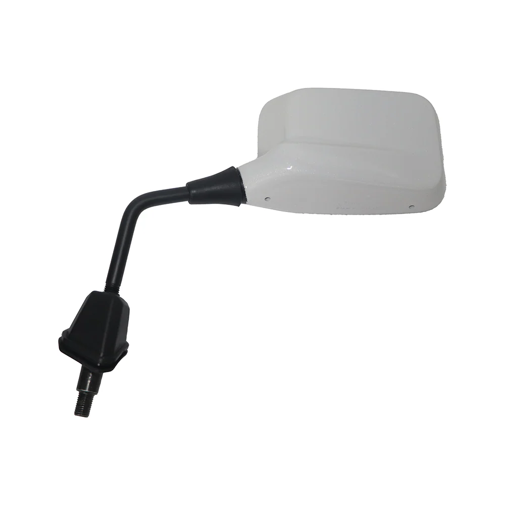 TVS IQUBE Right Hand Pearl White Assembly Mirror - Durable & Stylish - Image 2