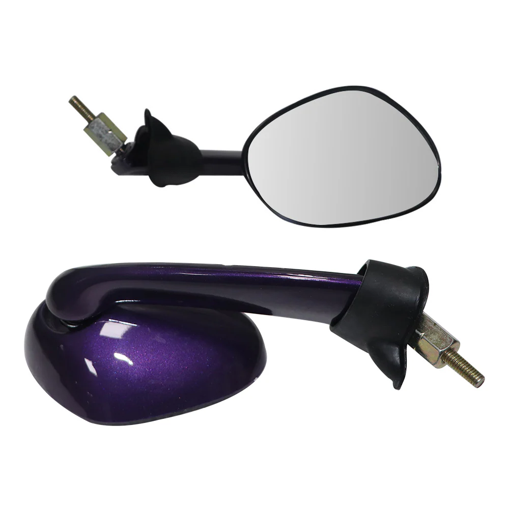 TVS PEP+ Deep Purple Assembly Mirror - Durable & Stylish - Image 5