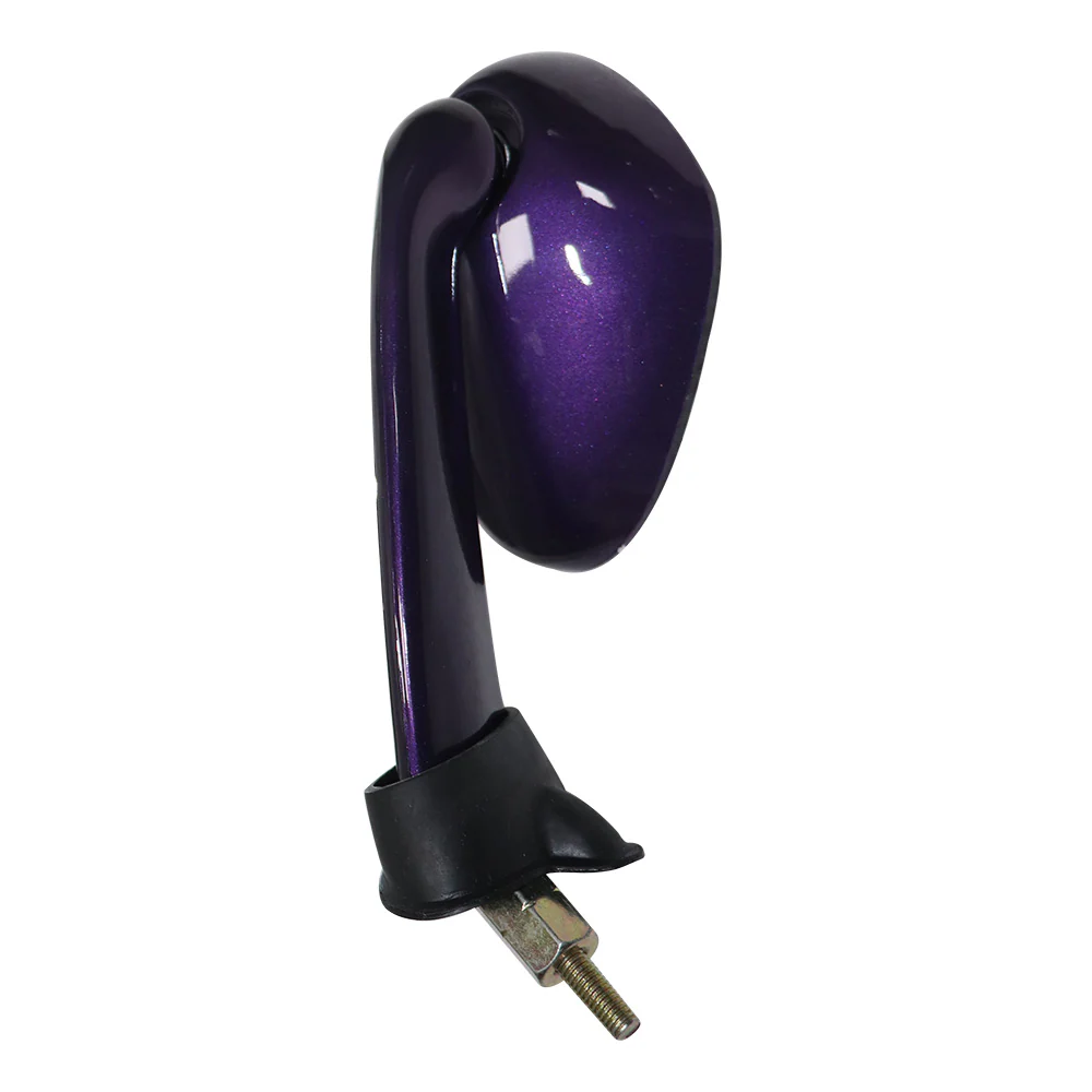 TVS PEP+ Right Hand Deep Purple Assembly Mirror - Durable & Stylish - Image 3