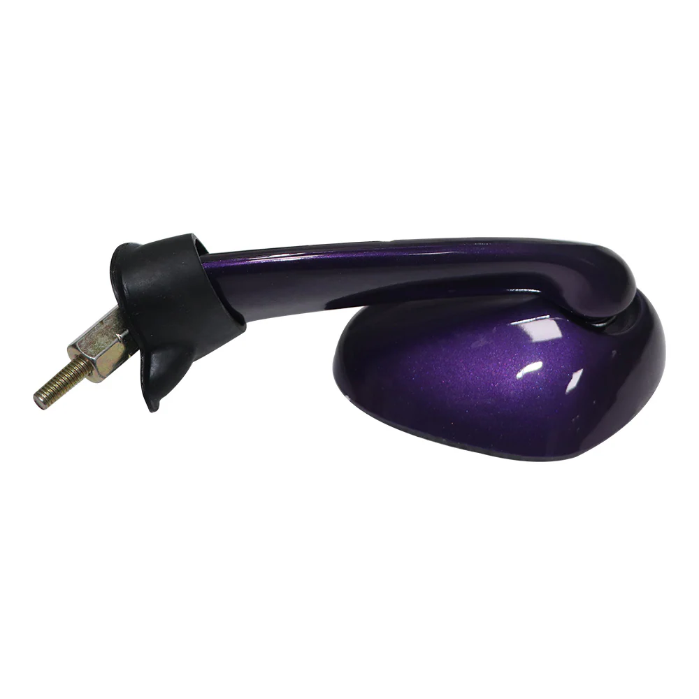 TVS PEP+ Right Hand Deep Purple Assembly Mirror - Durable & Stylish - Image 4