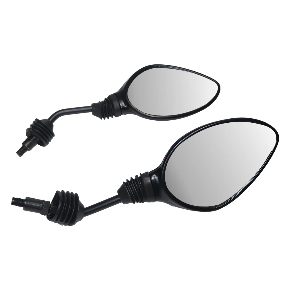 TVS Zest Mirror Set Matte Black - Durable & Adjustable for Safety - Image 2