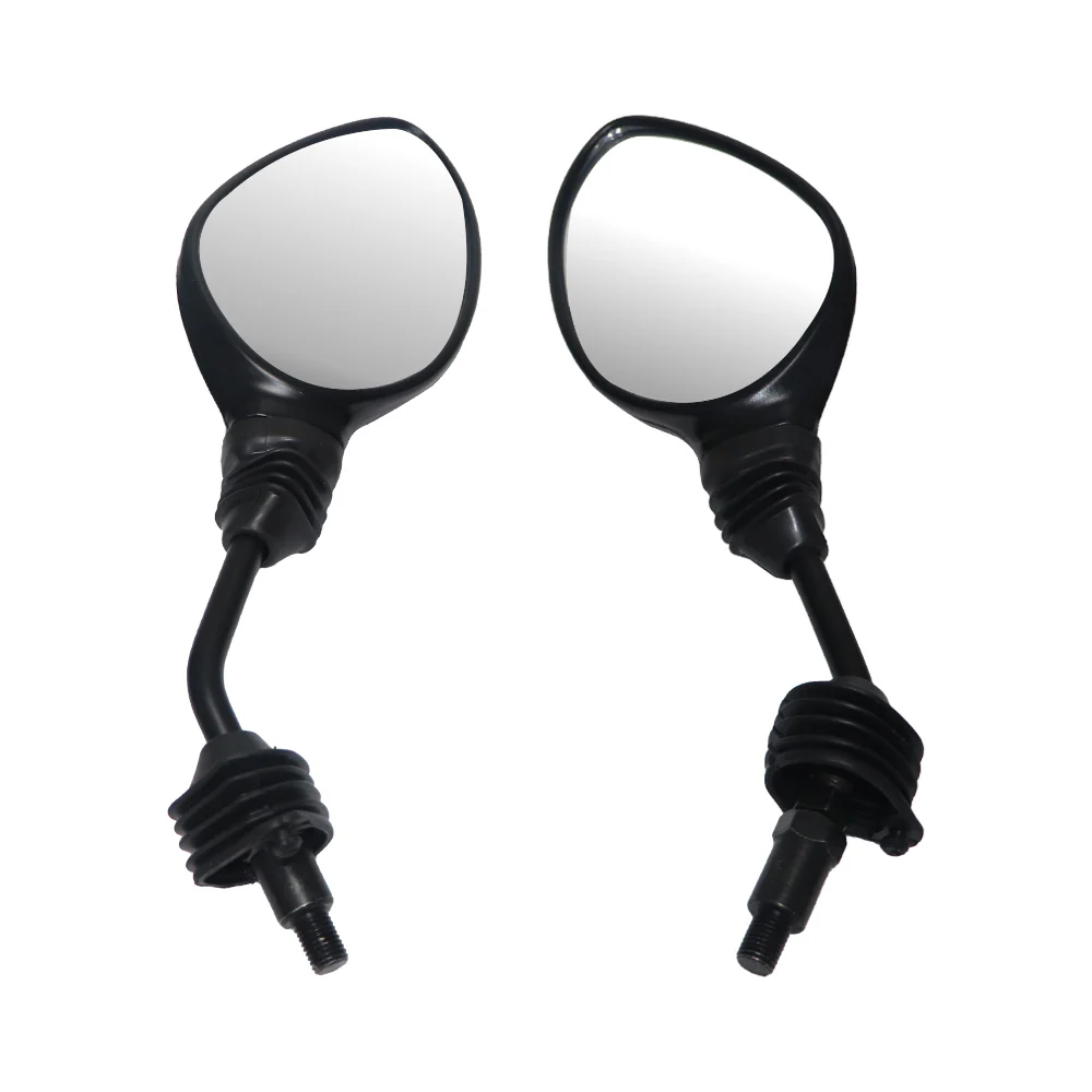 TVS Zest Mirror Set Matte Black - Durable & Adjustable for Safety - Image 3