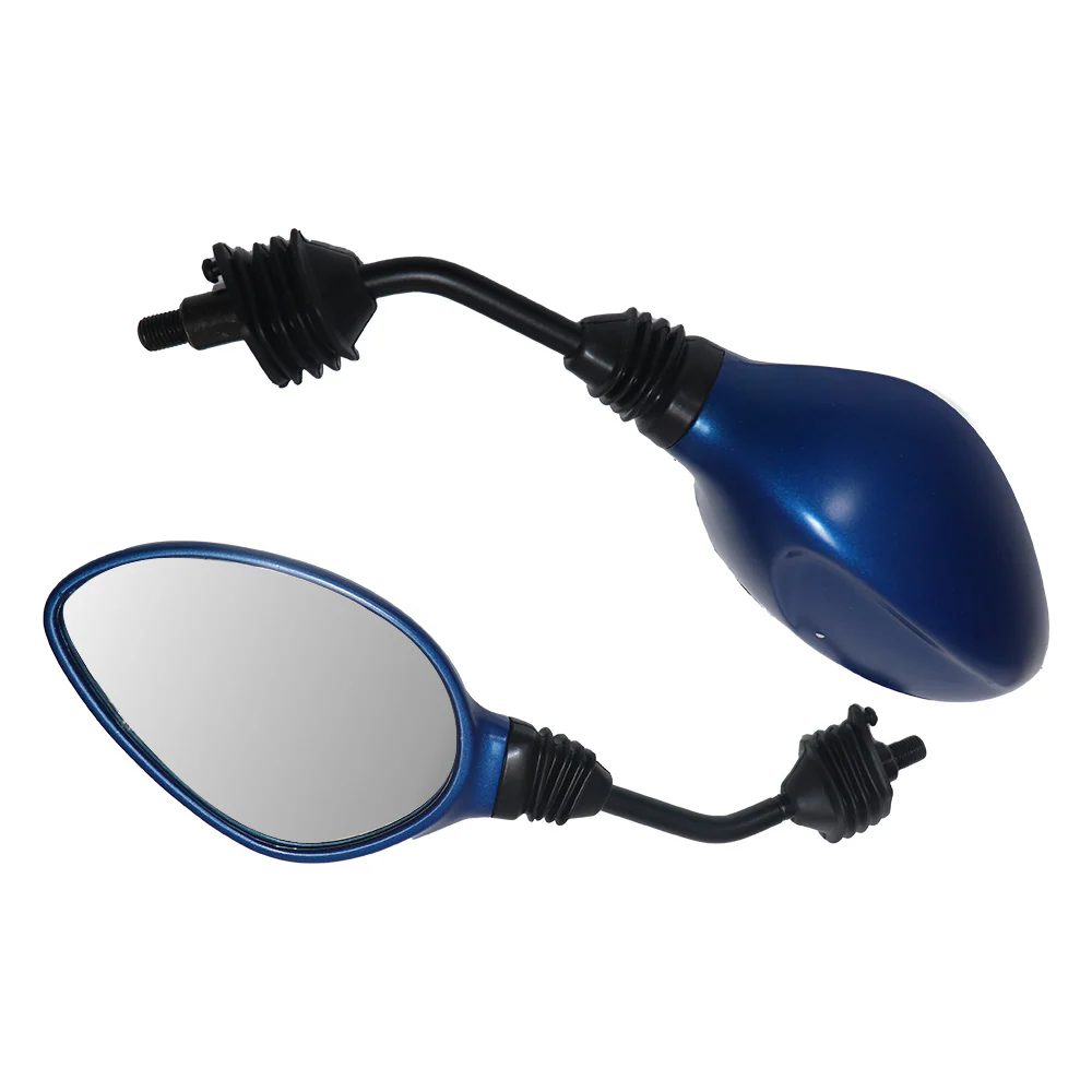 TVS Zest Mirror Set Matte Blue - Durable, Adjustable, and Easy to Install - Image 4