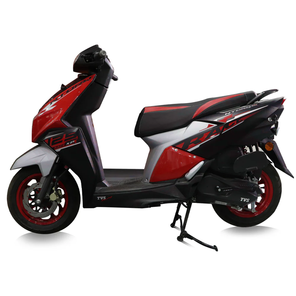 TVS Ntorq Seat Cover Black with Red – Durable, Weather-Resistant Protection & Comfort for Your Ride - Image 4