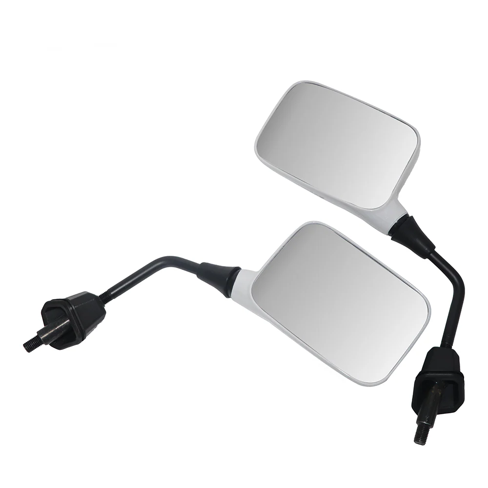 TVS Racing IQUBE Pearl White Color Mirror (Set of 2)- Stylish, Durable & Adjustable - Image 3