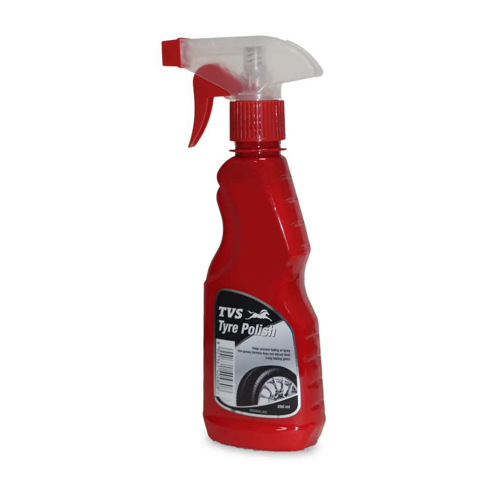 TVS Tyre Polish – Superior Shine & Long-Lasting Protection for Motorcycle & Scooter Tyres - Image 3