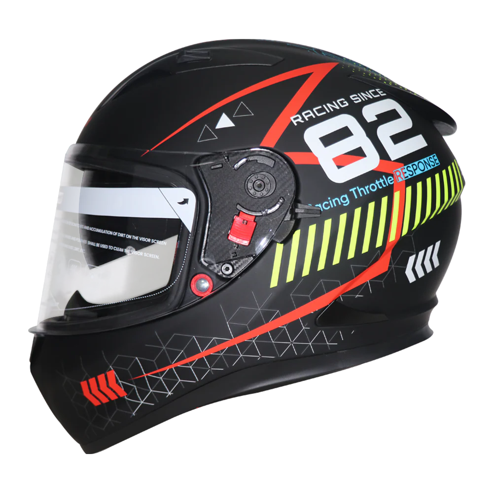 TVS Racing Bluetooth Ready Helmet | Full Face Racing Helmet for Men - Image 5