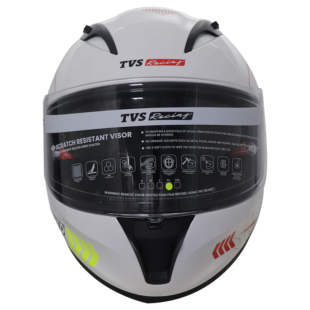 TVS Racing Full Face Premium Helmet - Ultimate Protection & Style - Image 2