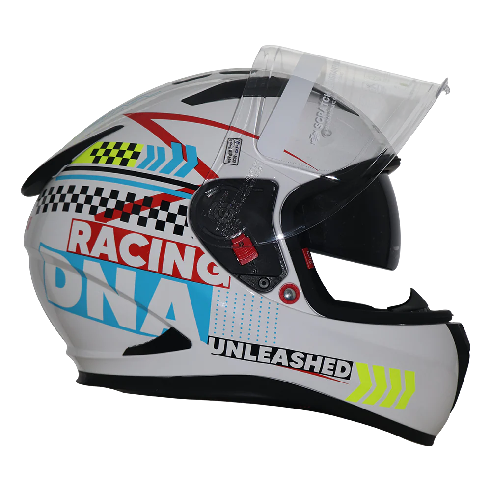TVS Racing Full Face Premium Helmet - Ultimate Protection & Style - Image 3