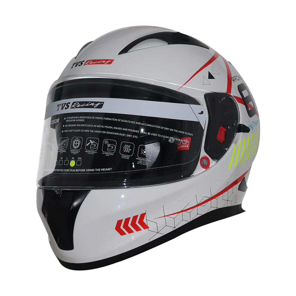 TVS Racing Full Face Premium Helmet - Ultimate Protection & Style - Image 5