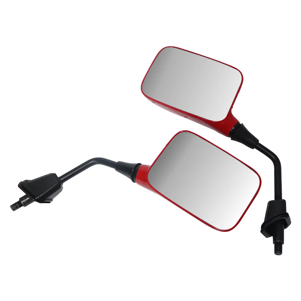 TVS Racing IQUBE Red Color Mirror (Set of 2)- Stylish, Durable & Adjustable - Image 3