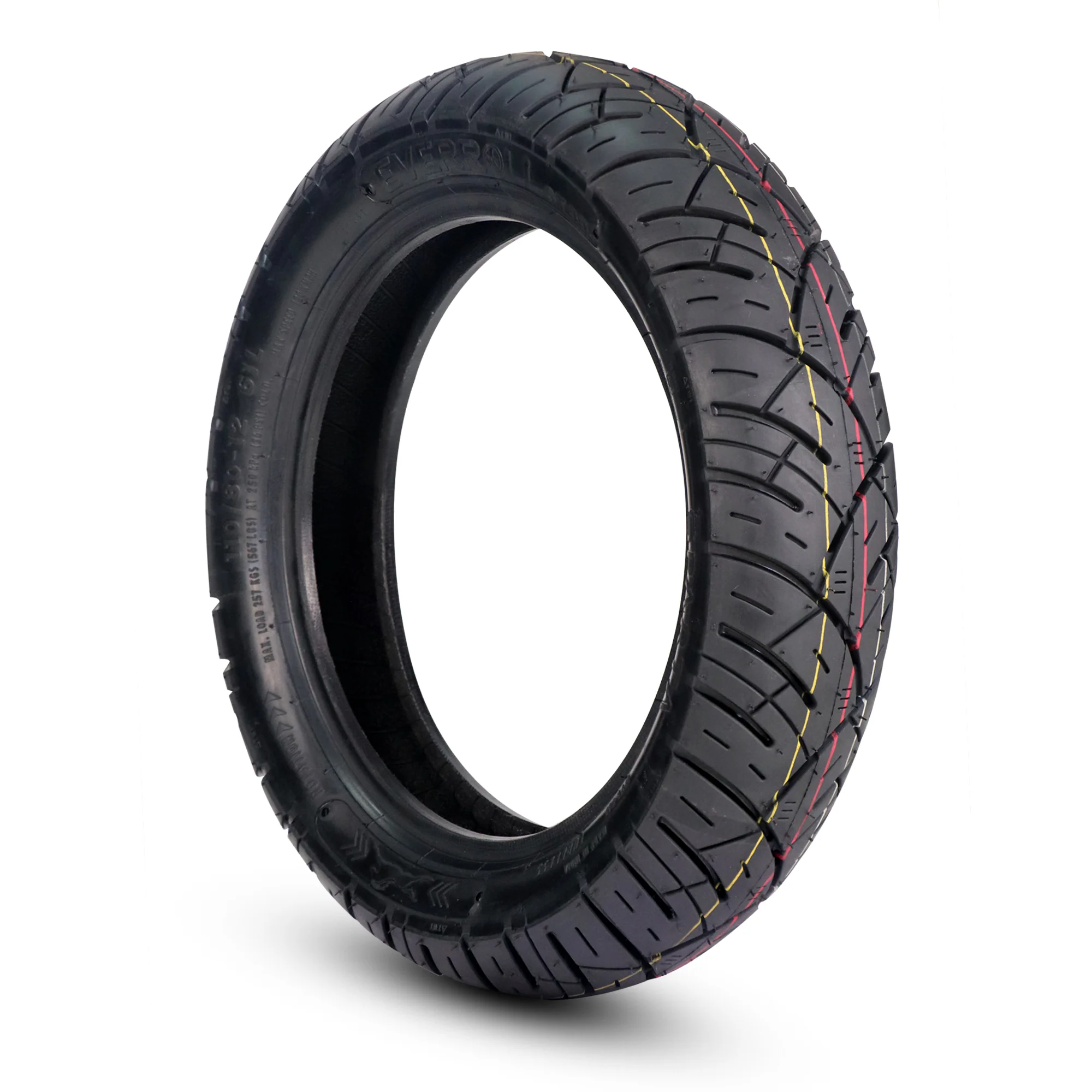 EverRoll Rear Tubeless Nylon Tyre - 110/80-12 TL TO ST32 | Vehicle Compatibility - TVS Ntorq - Image 3