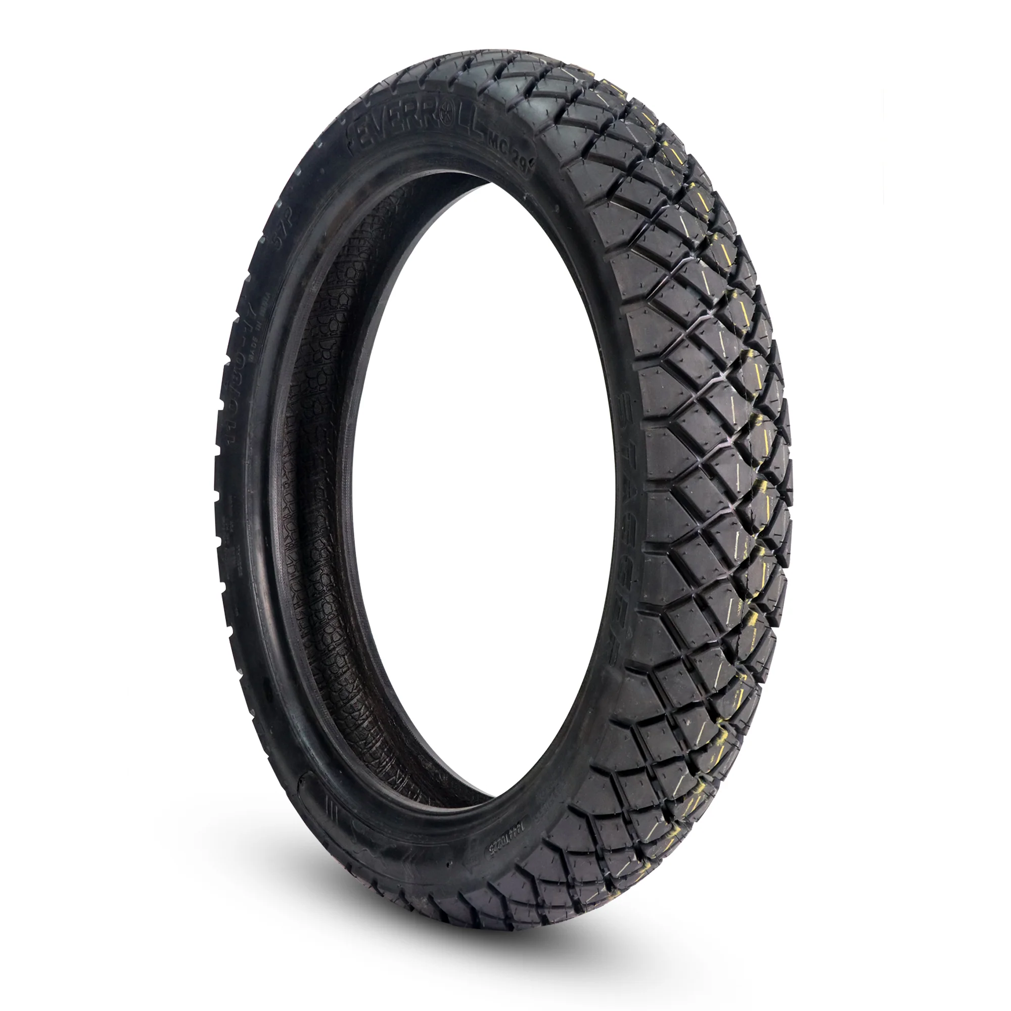 EverRoll Rear Tubeless Nylon Tyre - 110/80-17 TL TO MC29 | Vehicle Compatibility - TVS Apache RTR 160 & 180 - Image 3