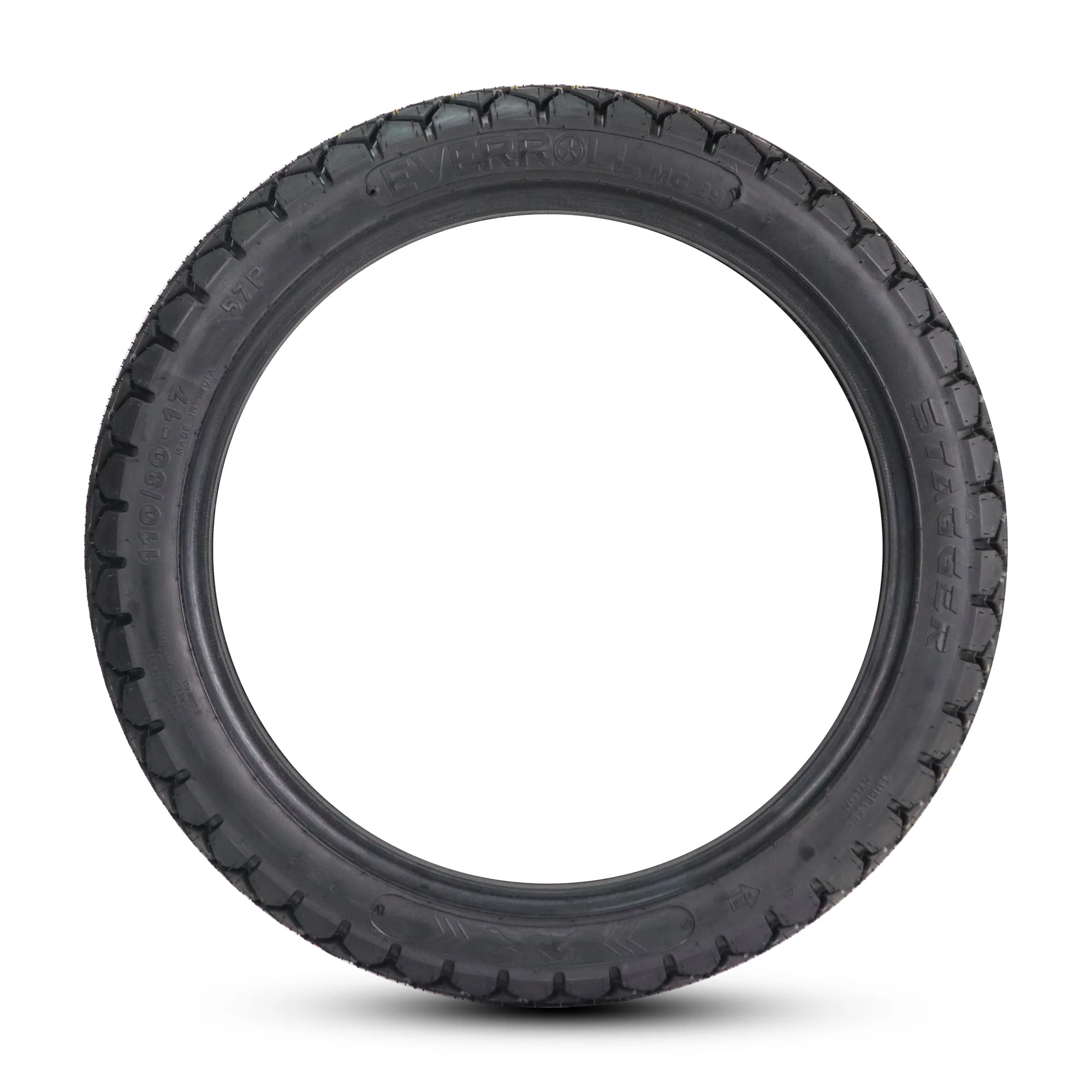 EverRoll Rear Tubeless Nylon Tyre - 110/80-17 TL TO MC29 | Vehicle Compatibility - TVS Apache RTR 160 & 180 - Image 4