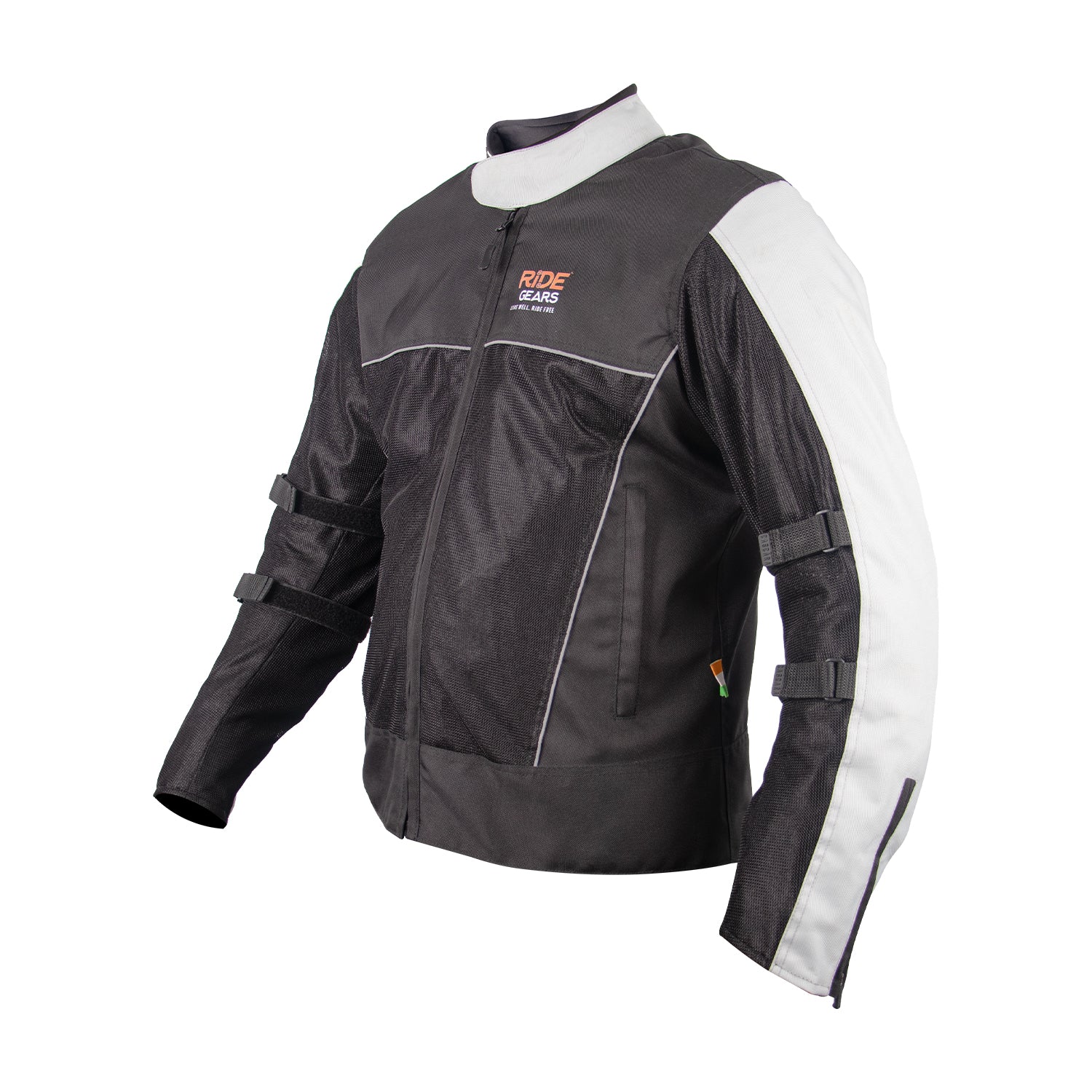 Ride Gears Ventilated Mesh Riding Jacket with CE Level 2 Impact Protection – 600D PU Coated Polyester - Image 10
