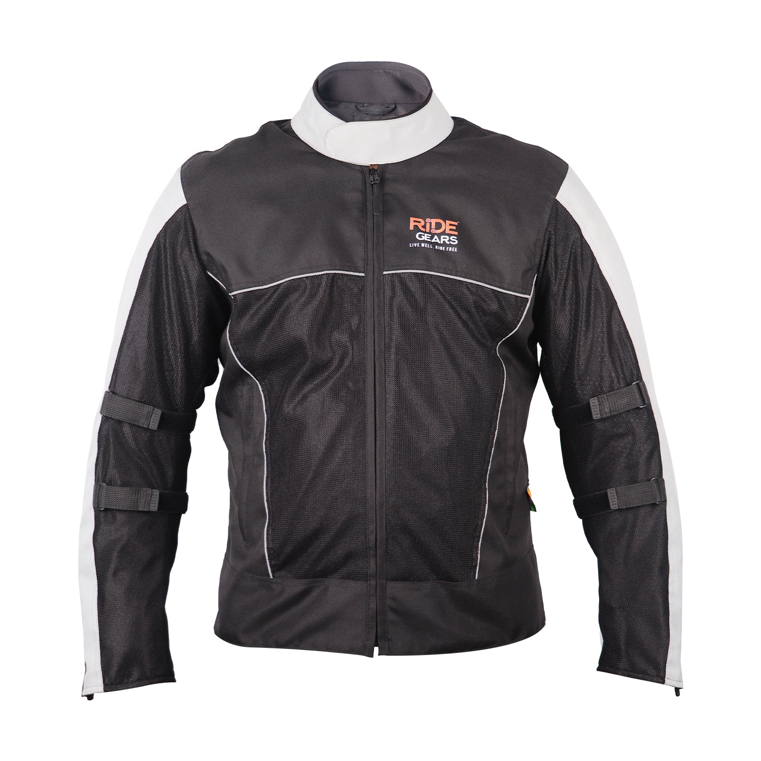Ride Gears Ventilated Mesh Riding Jacket with CE Level 2 Impact Protection – 600D PU Coated Polyester - Image 9