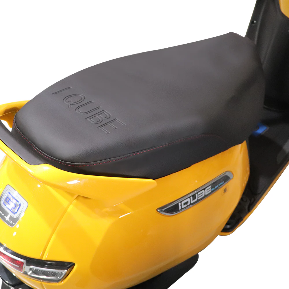 TVS Seat Cover Beige Brown - IQUBE | Premium Protection and Comfort for Your Ride - Image 3