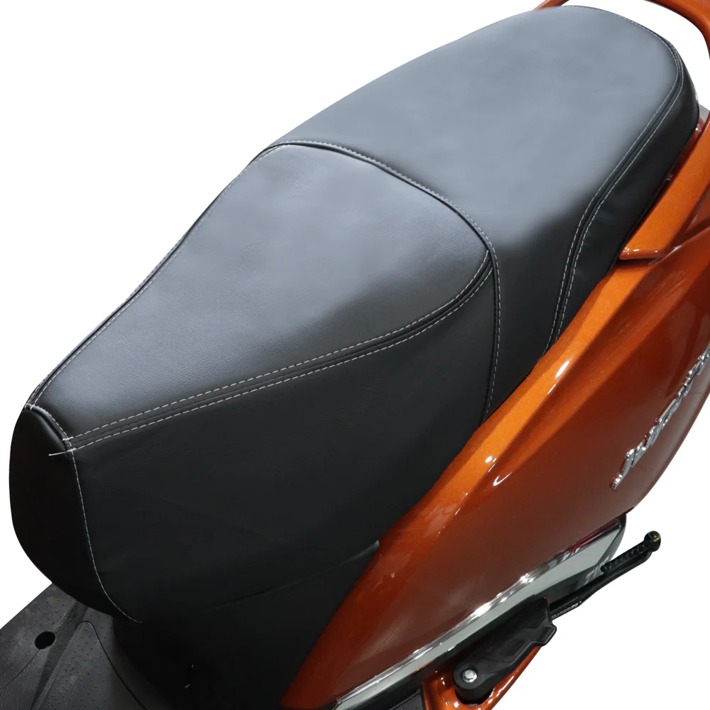 TVS Seat Cover for Jupiter, Color: Black | Ultimate Protection and Comfort for Your Ride - Image 2
