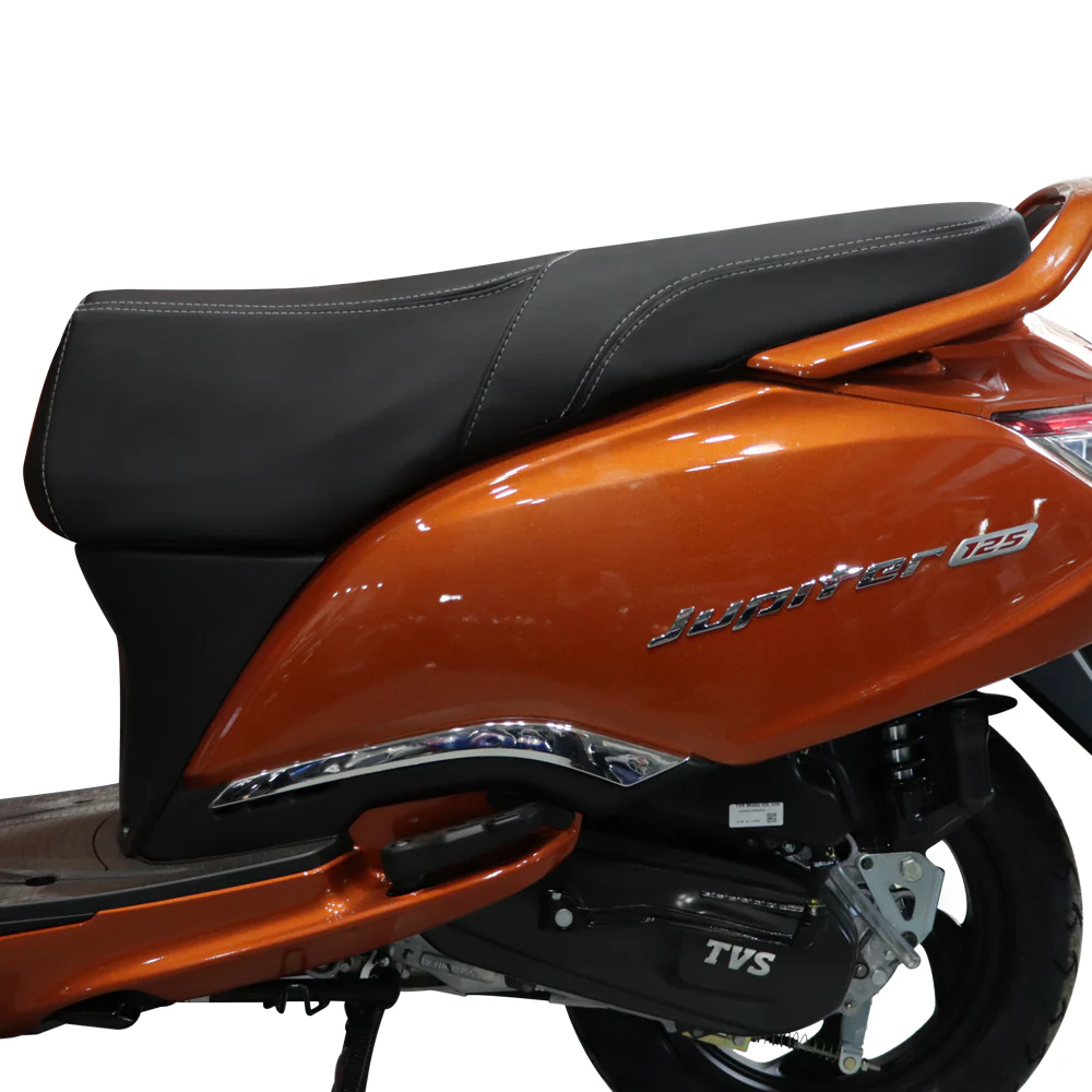 TVS Seat Cover for Jupiter, Color: Black | Ultimate Protection and Comfort for Your Ride - Image 3