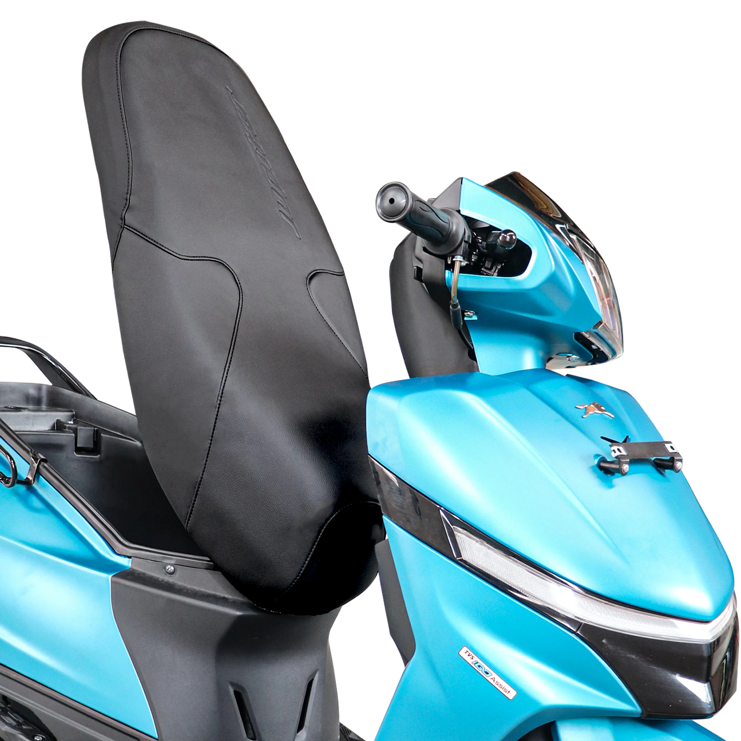 Premium Black Seat Cover for Jupiter 110 | Durable & Comfortable - Image 6