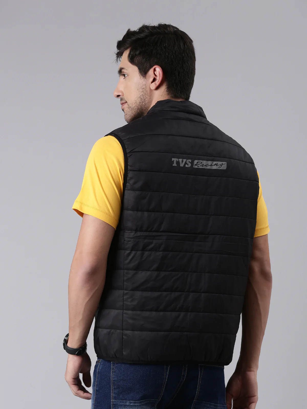 Sleeve Less Thermal Jacket - Black | Wind-Proof, Lightweight & Warm - Image 5