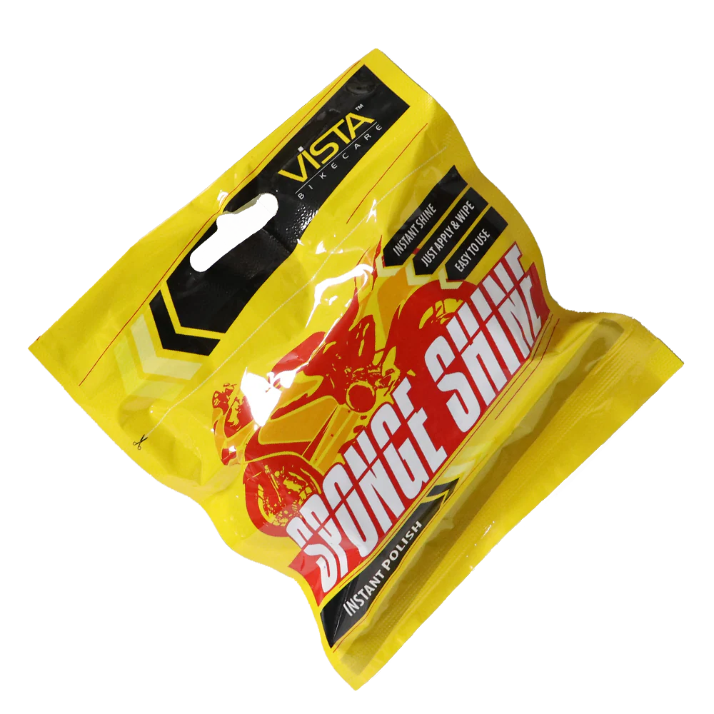 TVS Sponge Shine – High Gloss Multi-Surface Polish for Two-Wheelers - Image 3