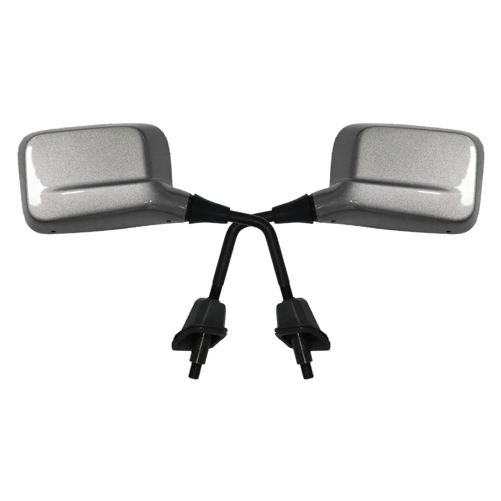 TVS Racing IQUBE Titanium Grey Glossy Color Mirror (Set of 2)- Stylish, Durable & Adjustable - Image 3