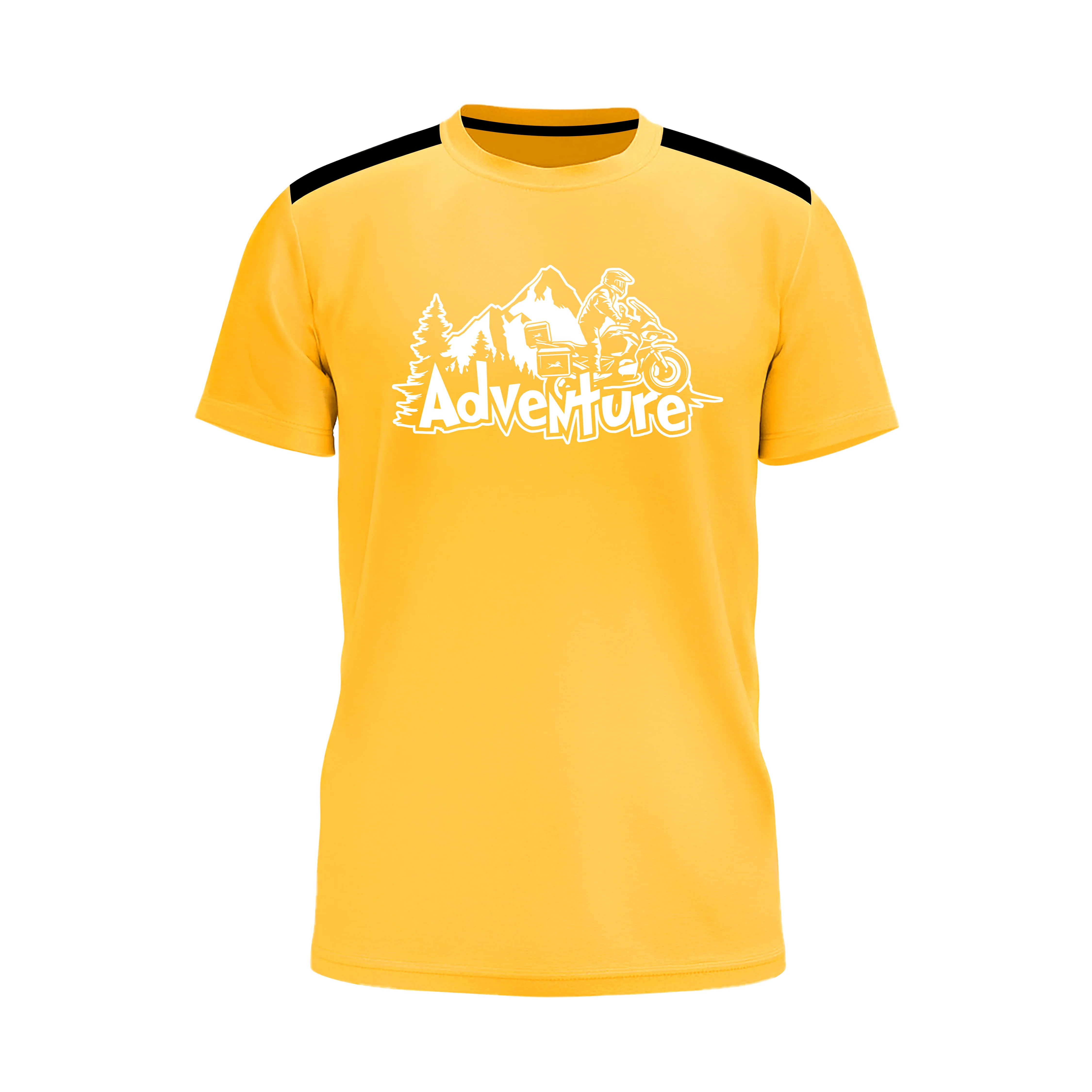 TVS Adventure Round Neck Cotton T Shirt | Glow in Dark - Image 7