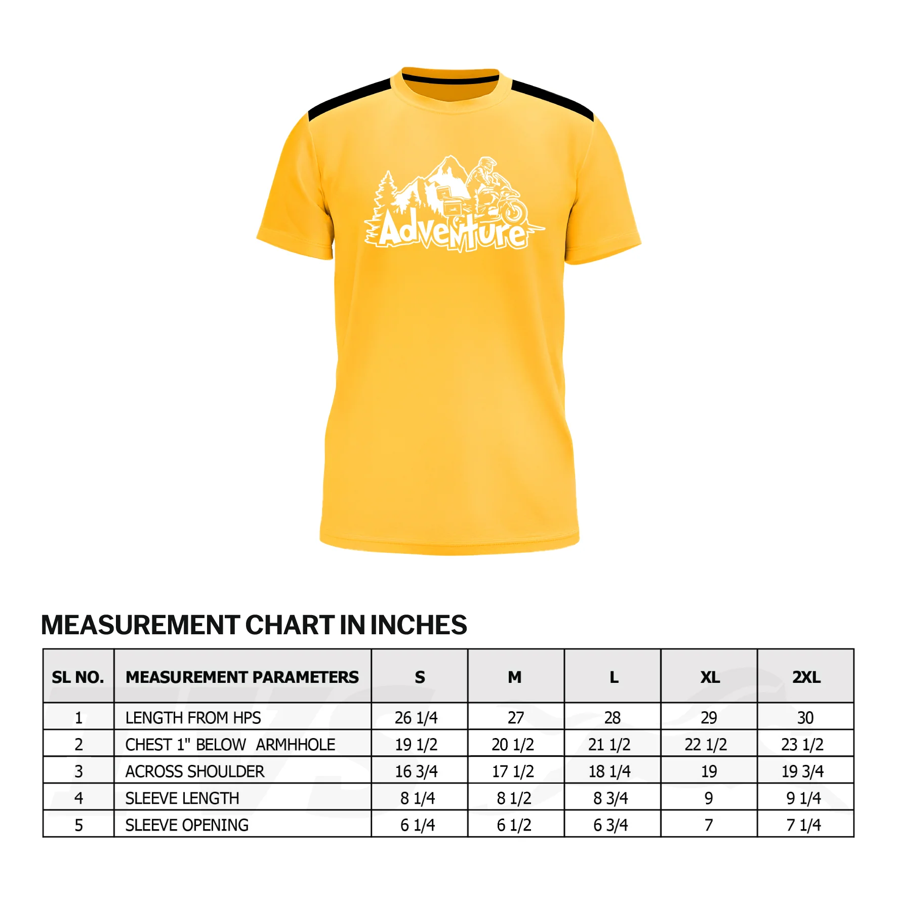 TVS Adventure Round Neck Cotton T Shirt | Glow in Dark - Image 8