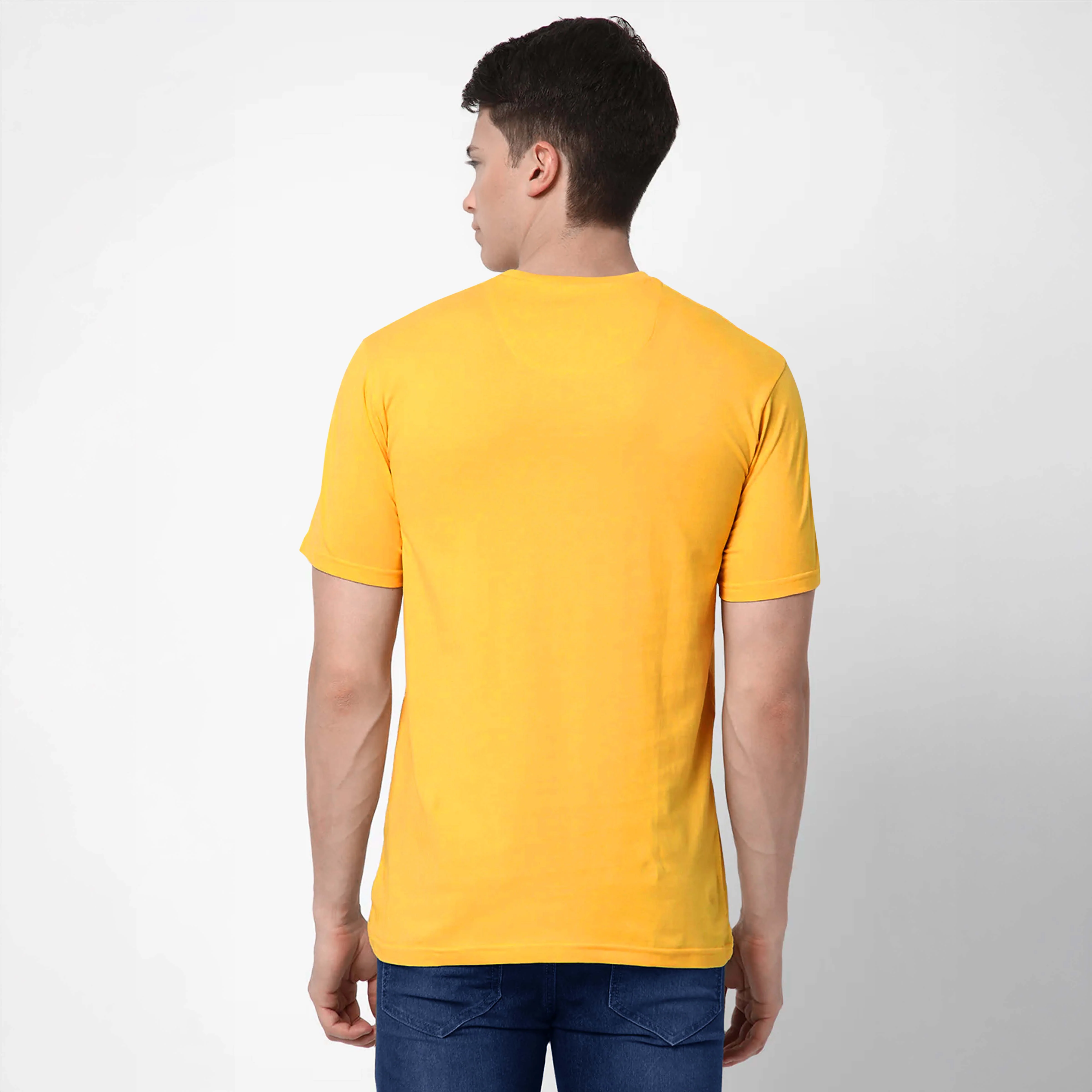 TVS Cotton Crew Neck T-Shirt with Reflective Safety Sticker for High Visibility & Everyday Comfort - Image 4