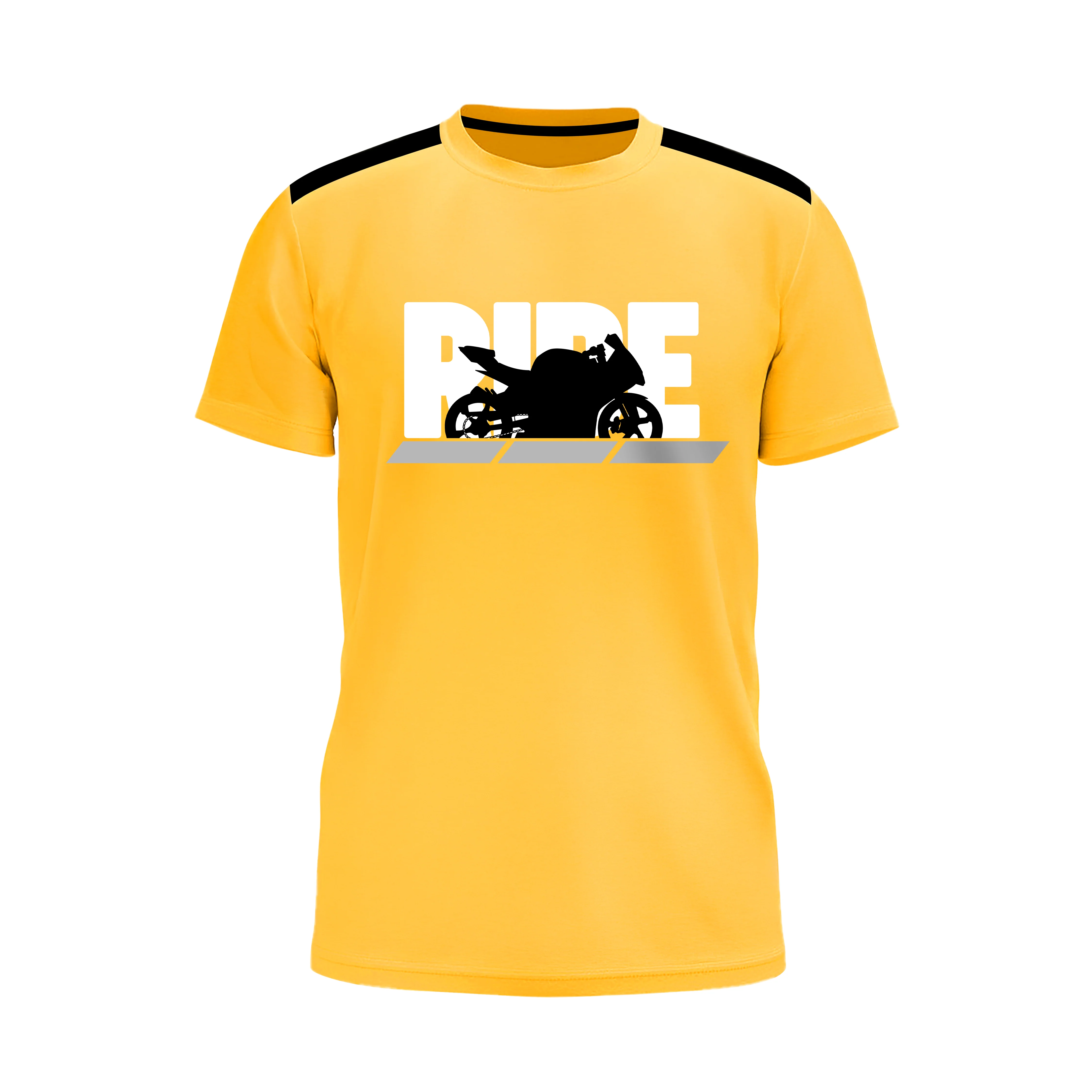 TVS Cotton Crew Neck T-Shirt with Reflective Safety Sticker for High Visibility & Everyday Comfort - Image 5