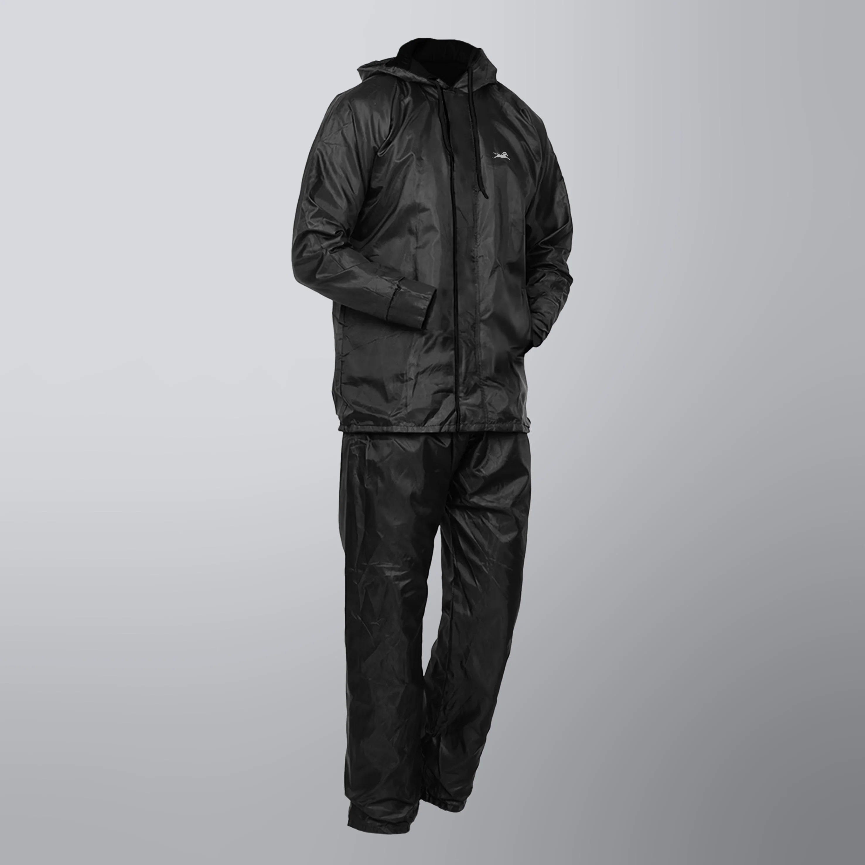 TVS Double Layer Polyester Raincoat with Pant and Adjustable Drawcord for Hoodie - Image 10