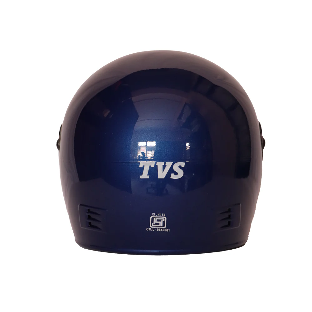 TVS Helmet Full Face Aim Eco Blue for Men and Women | Premium Protection & Style - Image 4