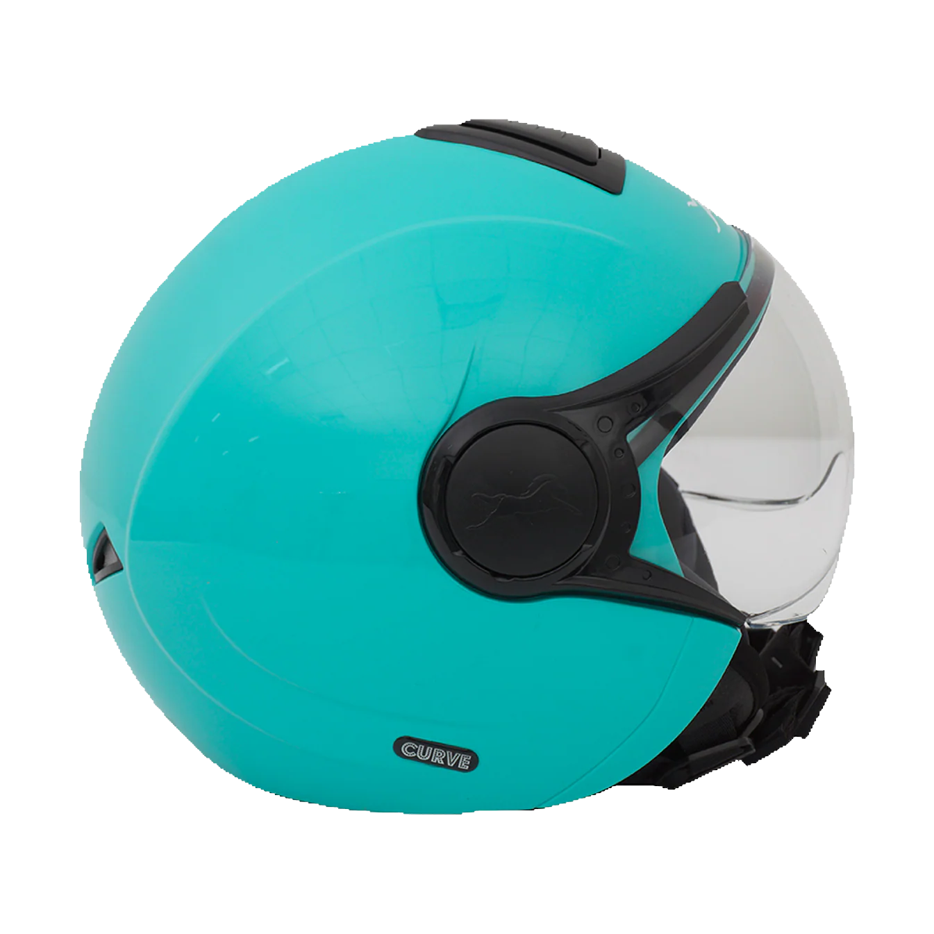 TVS Helmet Half Face Blue GL | Premium Quality & Safety for Riders - Image 3
