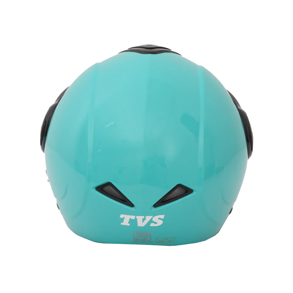 TVS Helmet Half Face Blue GL | Premium Quality & Safety for Riders - Image 4