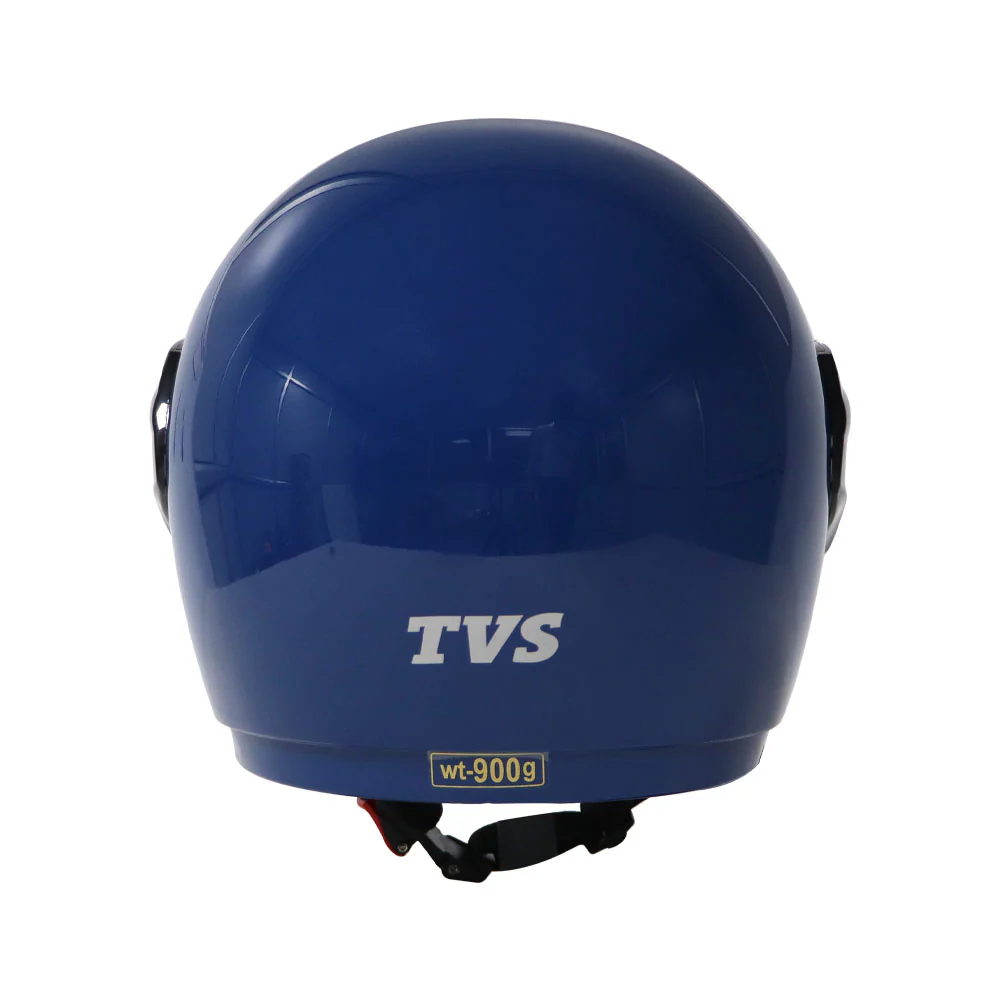 TVS Cruiser Blue Half Face Helmet –  Stylish Protection & Comfort - Image 2