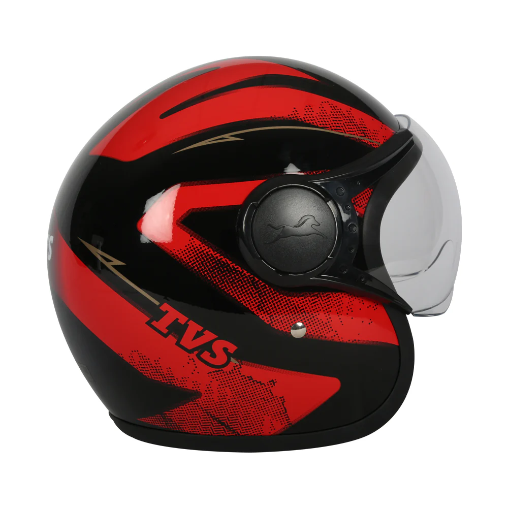 TVS Helmet Half Face Graphic 1 GL | Premium Safety & Stylish Design - Image 2