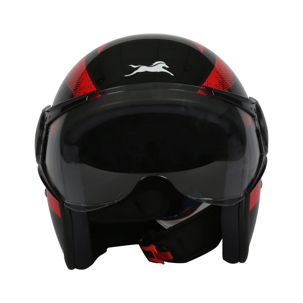 TVS Helmet Half Face Graphic 1 GL | Premium Safety & Stylish Design - Image 3