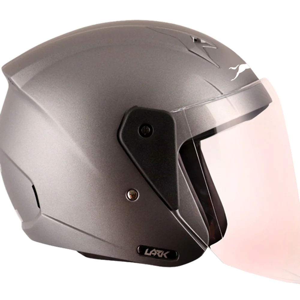 TVS Helmet Half Face Grey – Premium Quality and Stylish Protection - Image 4