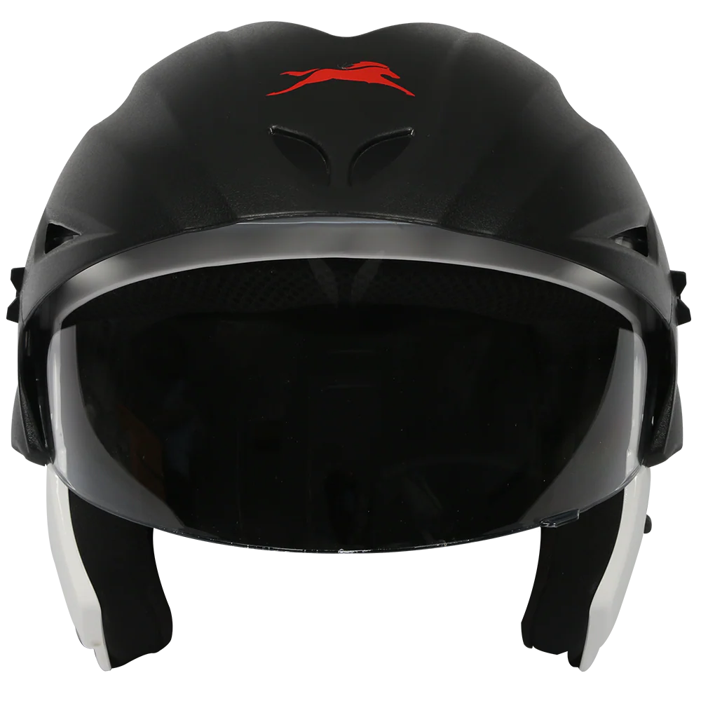 TVS Half Face White Helmet - ISI Certified Safety & Premium Comfort - Image 3