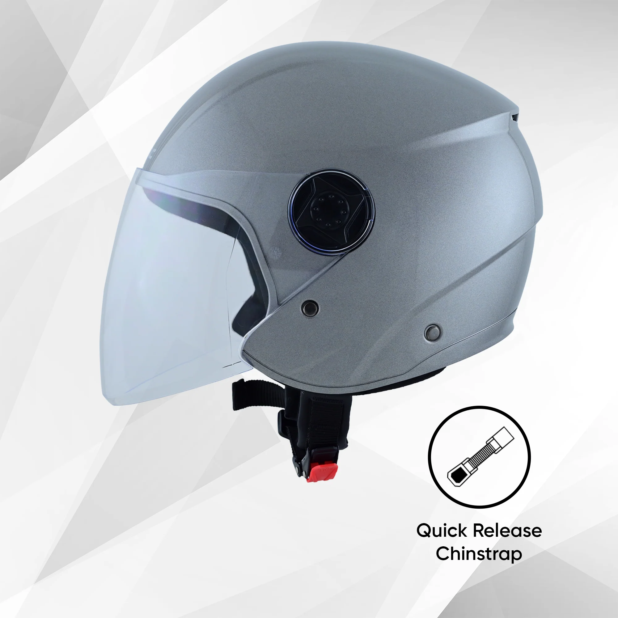 TVS iQube ISI Certified Open Face Helmet for Men & Women | Stylish, Lightweight & Safe - Image 11