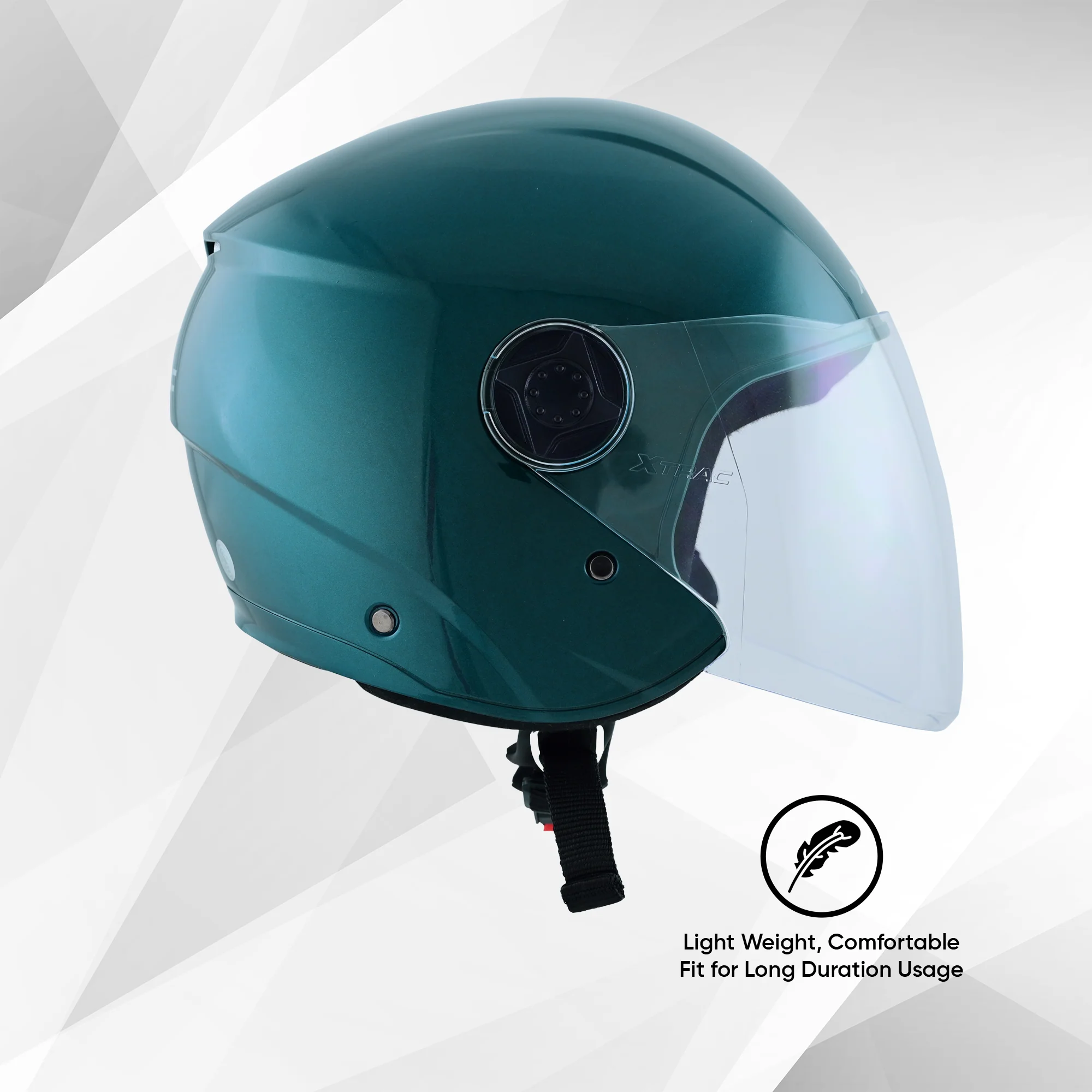 TVS iQube ISI Certified Open Face Helmet for Men & Women | Stylish, Lightweight & Safe - Image 17