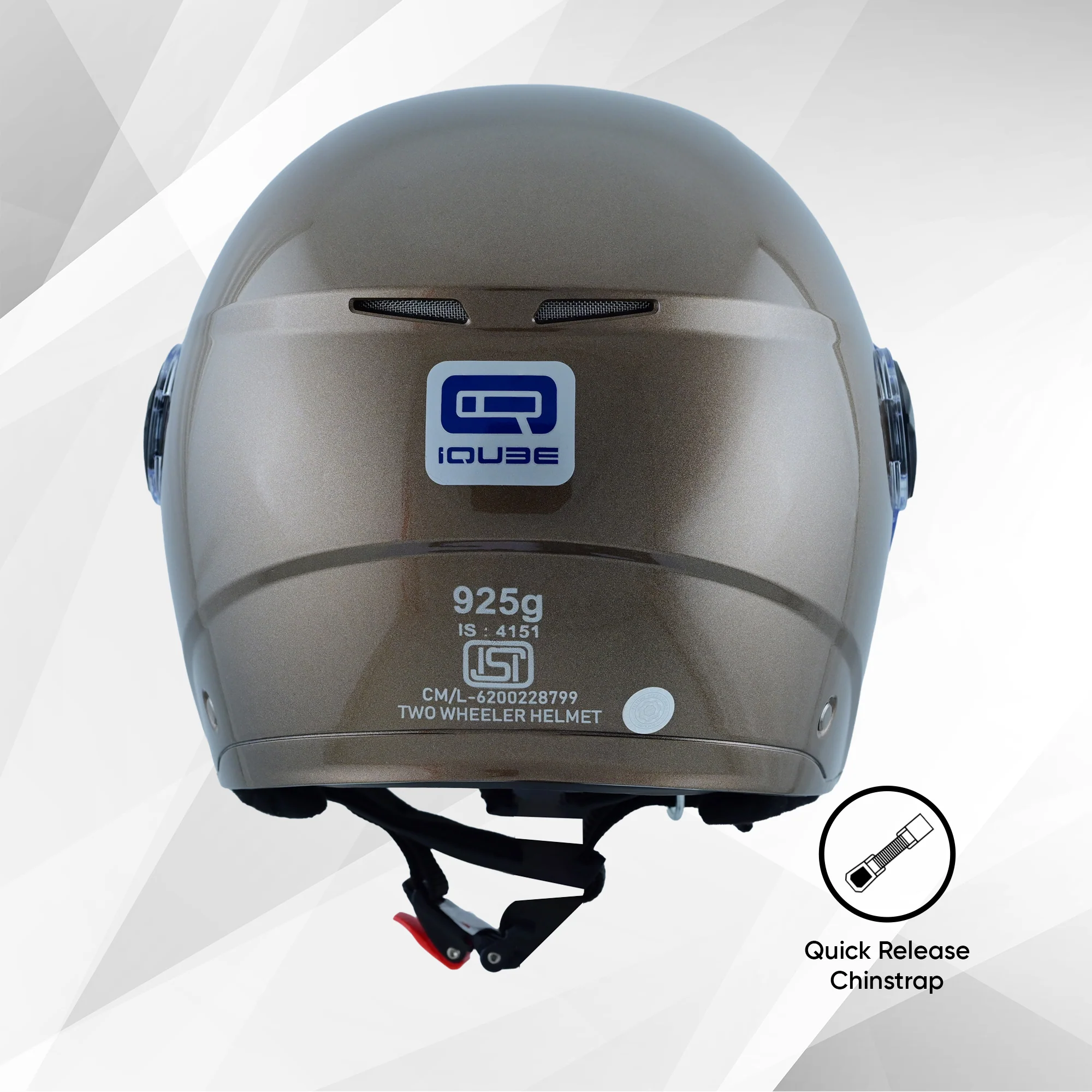 TVS iQube ISI Certified Open Face Helmet for Men & Women | Stylish, Lightweight & Safe - Image 2