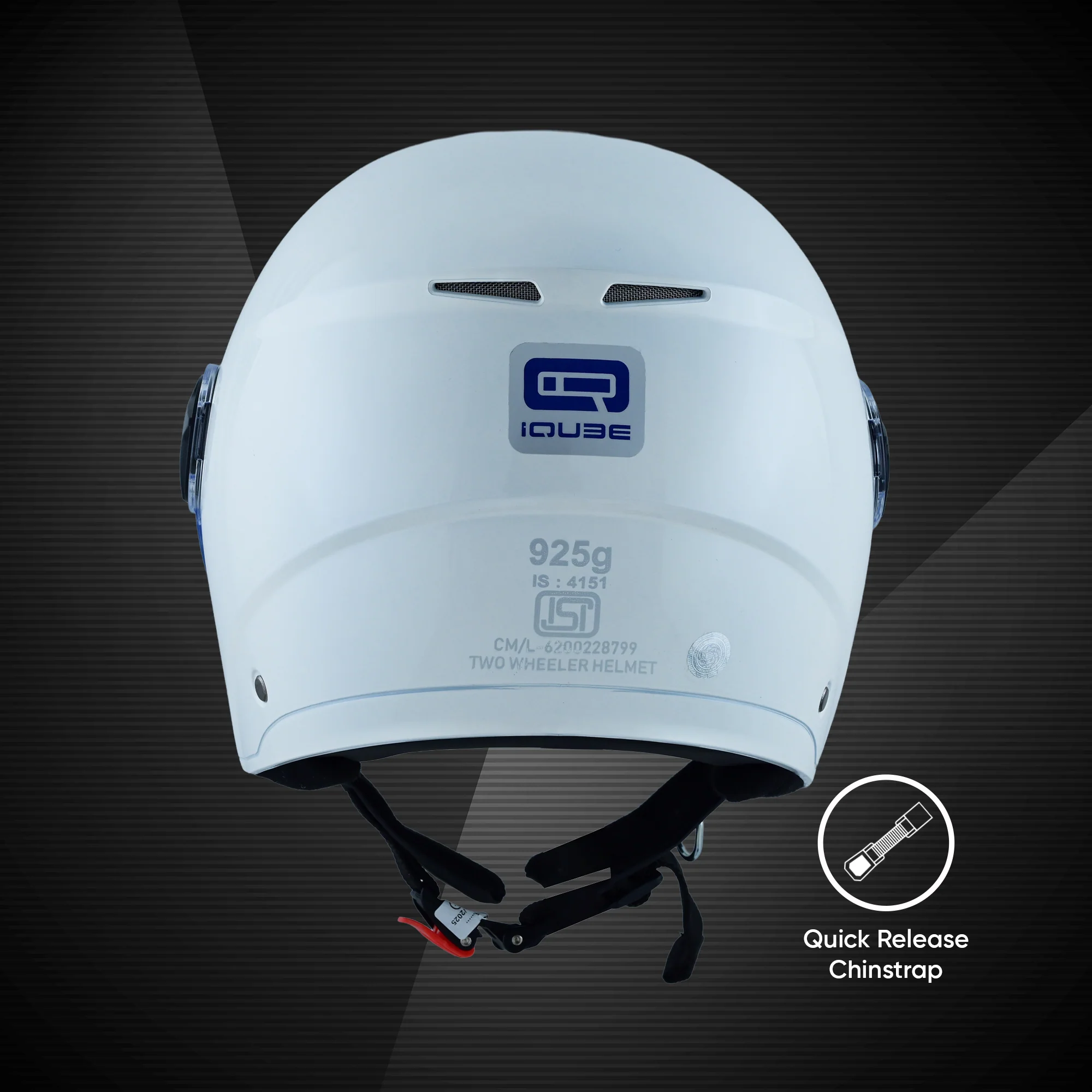 TVS iQube ISI Certified Open Face Helmet for Men & Women | Stylish, Lightweight & Safe - Image 20