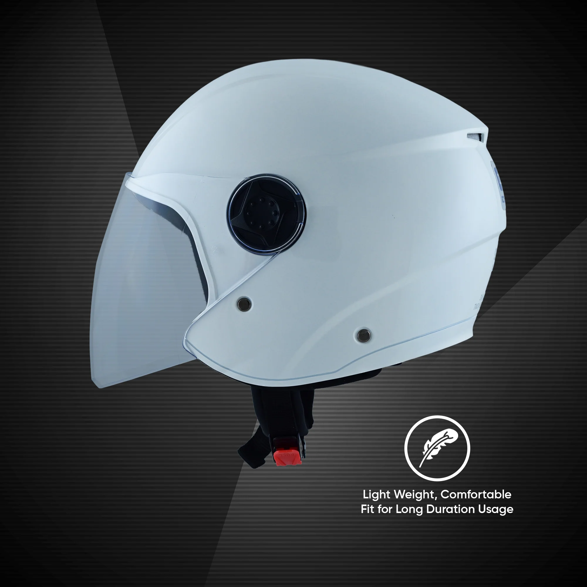 TVS iQube ISI Certified Open Face Helmet for Men & Women | Stylish, Lightweight & Safe - Image 24