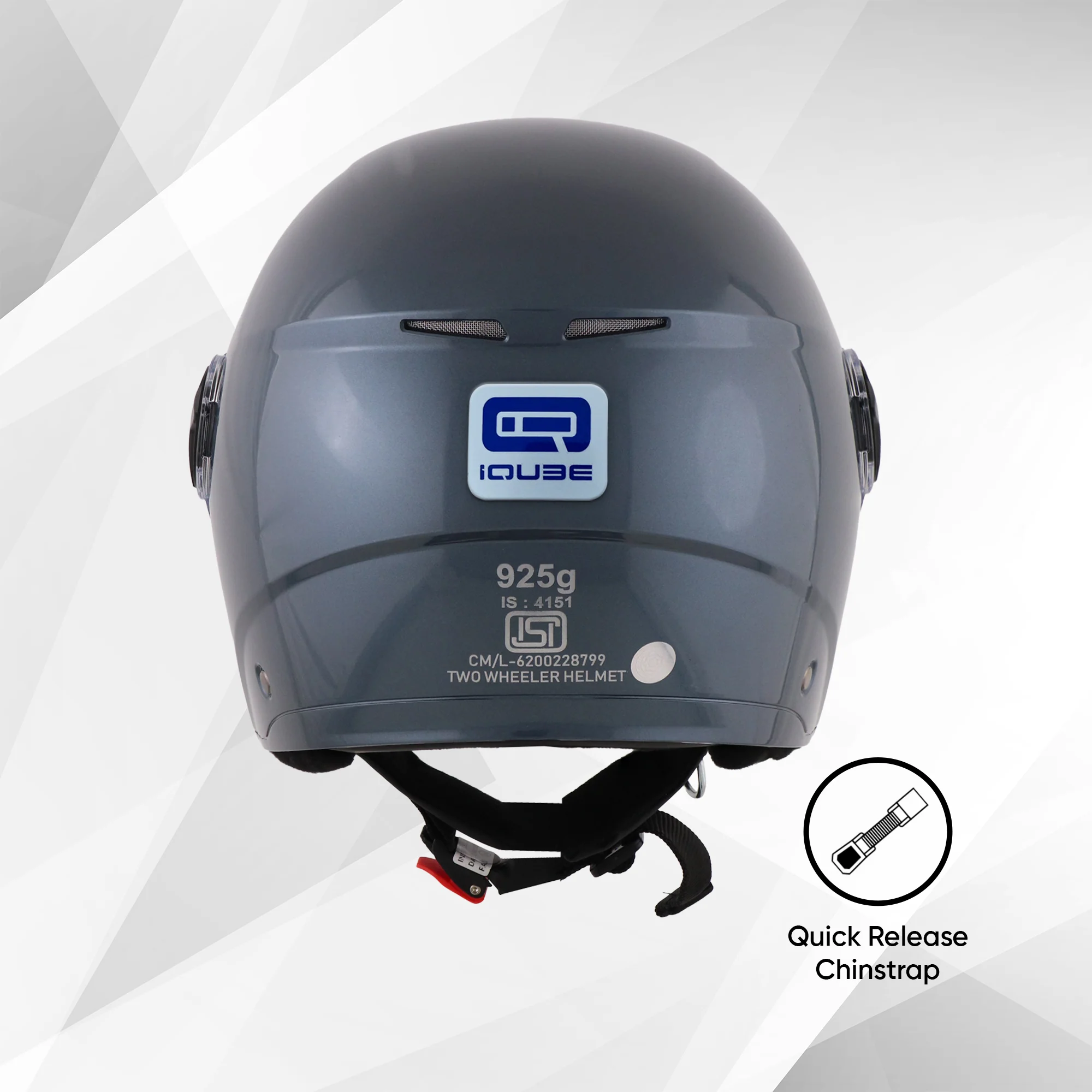 TVS iQube ISI Certified Open Face Helmet for Men & Women | Stylish, Lightweight & Safe - Image 26