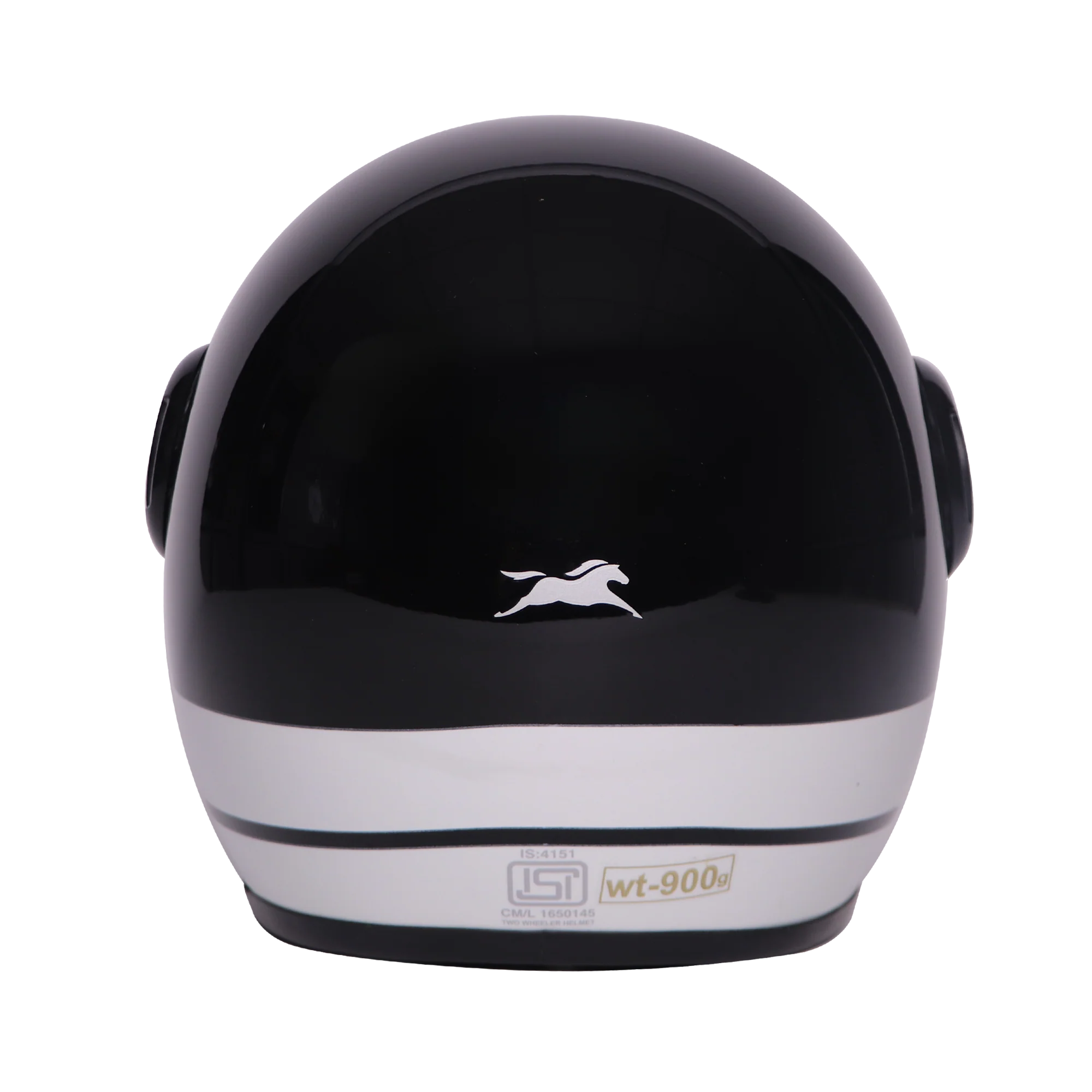 TVS J110 Half Face Helmet, Lunar White Gloss | Lightweight & Stylish - Image 4