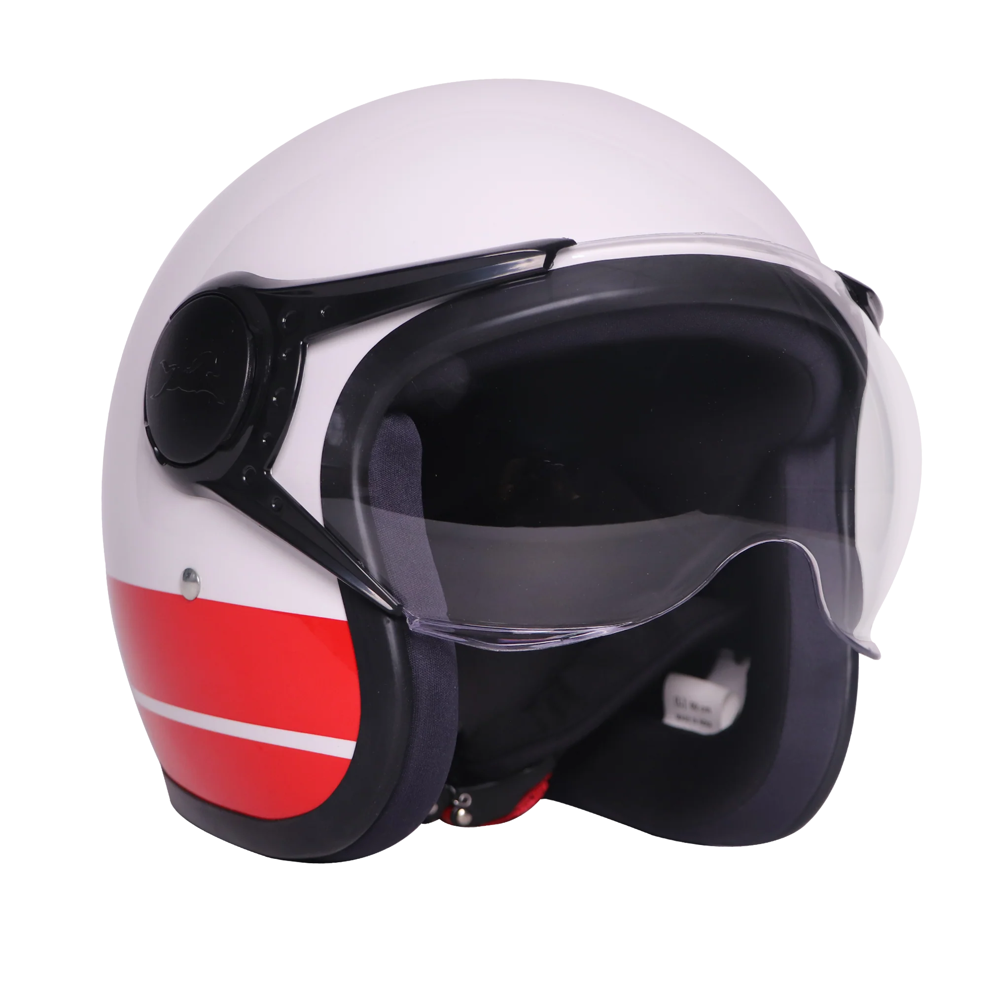TVS J110 Half Face Helmet, Meteor Red Gloss | Lightweight & Stylish - Image 6