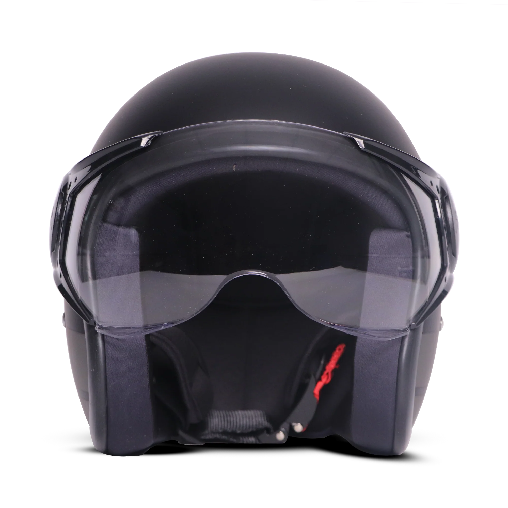 TVS J110 Half Face Helmet, Titanium Grey Matte | Lightweight & Stylish - Image 3