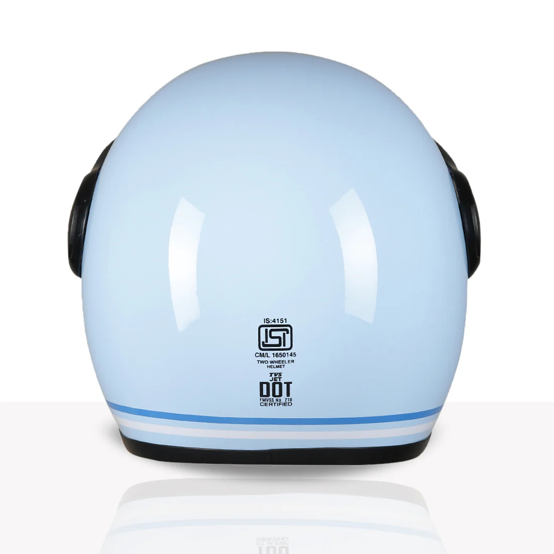 TVS MissFit Lightweight Helmet for Women | DOT & ISI Certified Helmet - Image 55